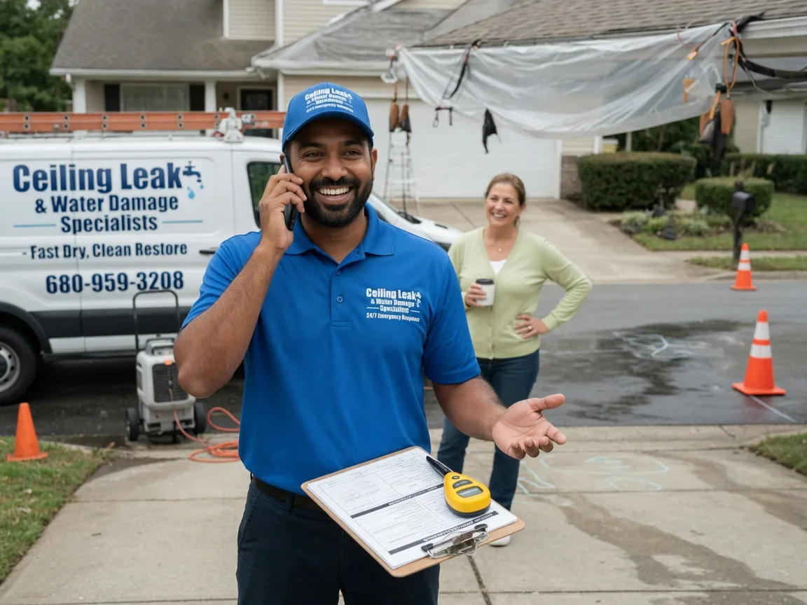 Ceiling Leak Cleanup Nolensville, TN FAQs