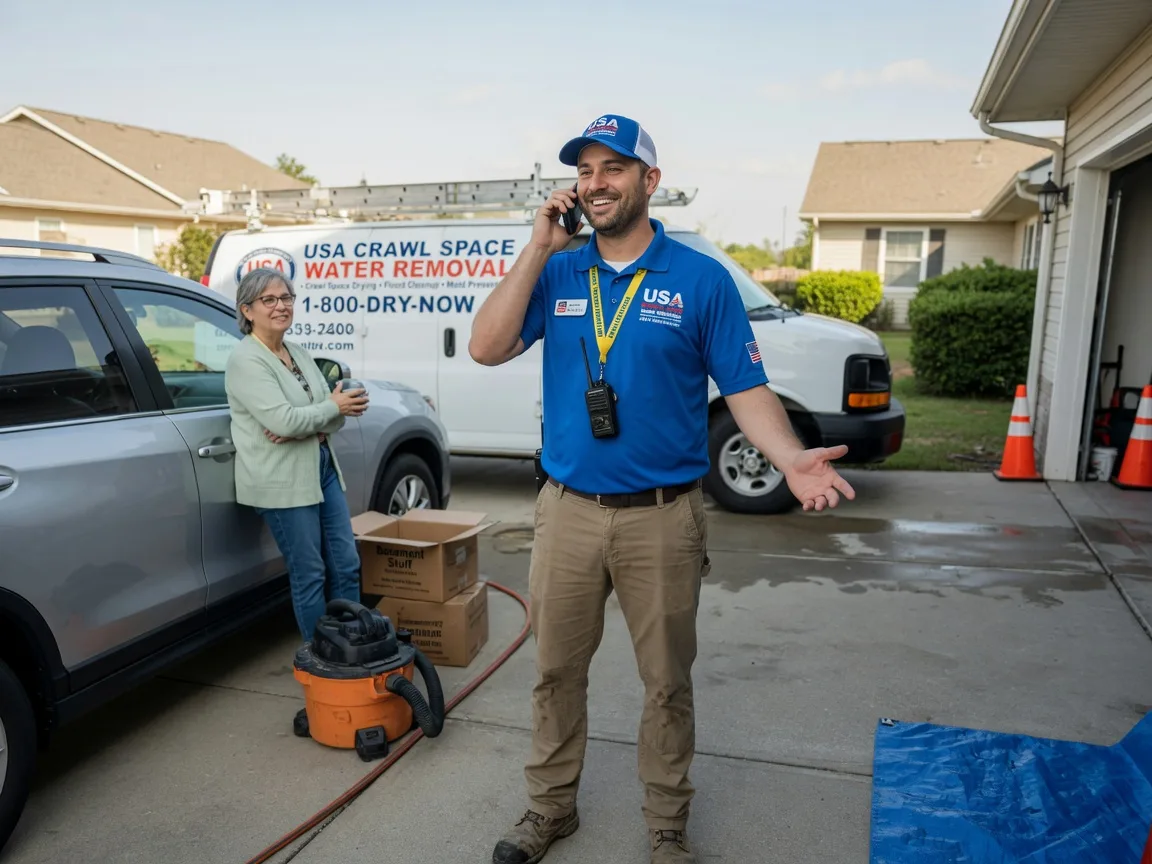 Crawl Space Water Removal Nolensville, TN FAQs